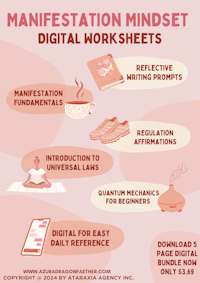 manifest mindset digital worksheets